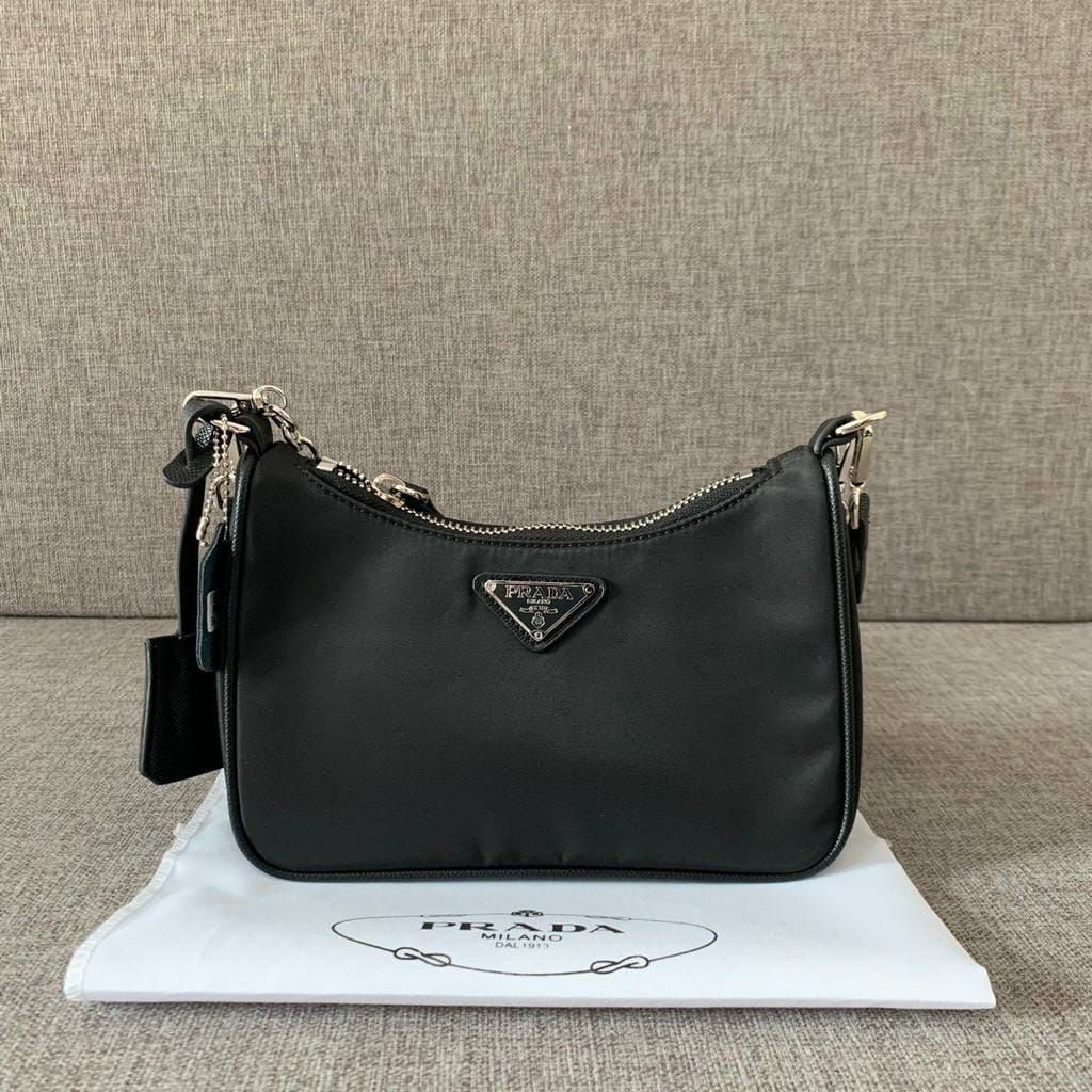 WhatsApp-Image-2021-09-17-at-16.47.29-2-3debd09d Prada Re-Edition 2005 Multi Pochette Black Silver Sling Bag (With Box)