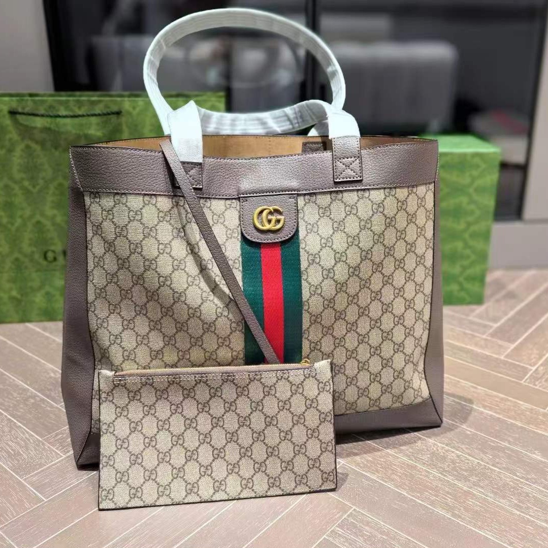 mmexport1760025812699 Gucci Ophidia GG Supreme Large Tote Bag