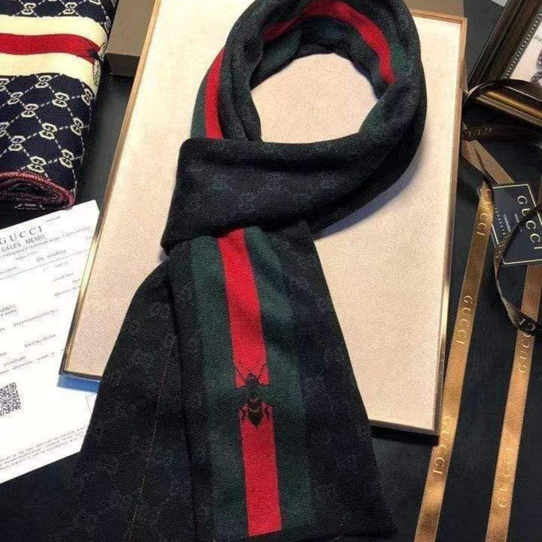 1st-copy-gucci-bee-black-stole-unisex-13810196021314-2789ba07 Gucci Bee Black Unisex Muffler