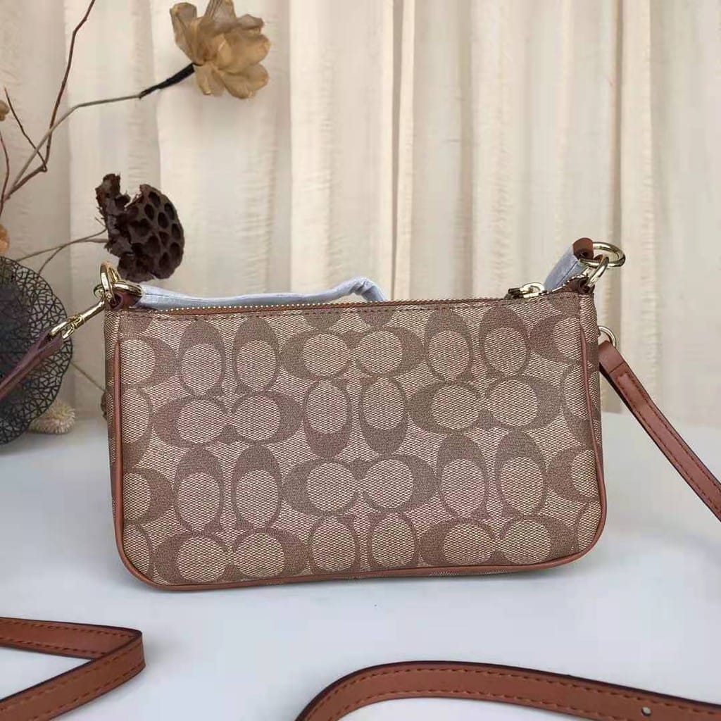 WhatsApp Image 2022-07-18 at 20.22.09 Coach Apricot Tan Shoulder Bag (With Box)