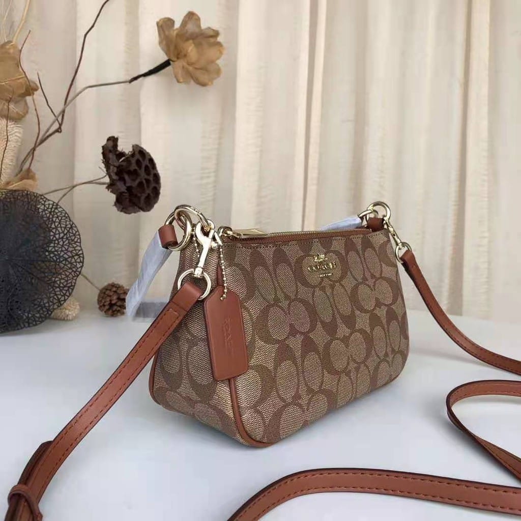 WhatsApp Image 2022-07-18 at 20.22.10 (2) Coach Apricot Tan Shoulder Bag (With Box)