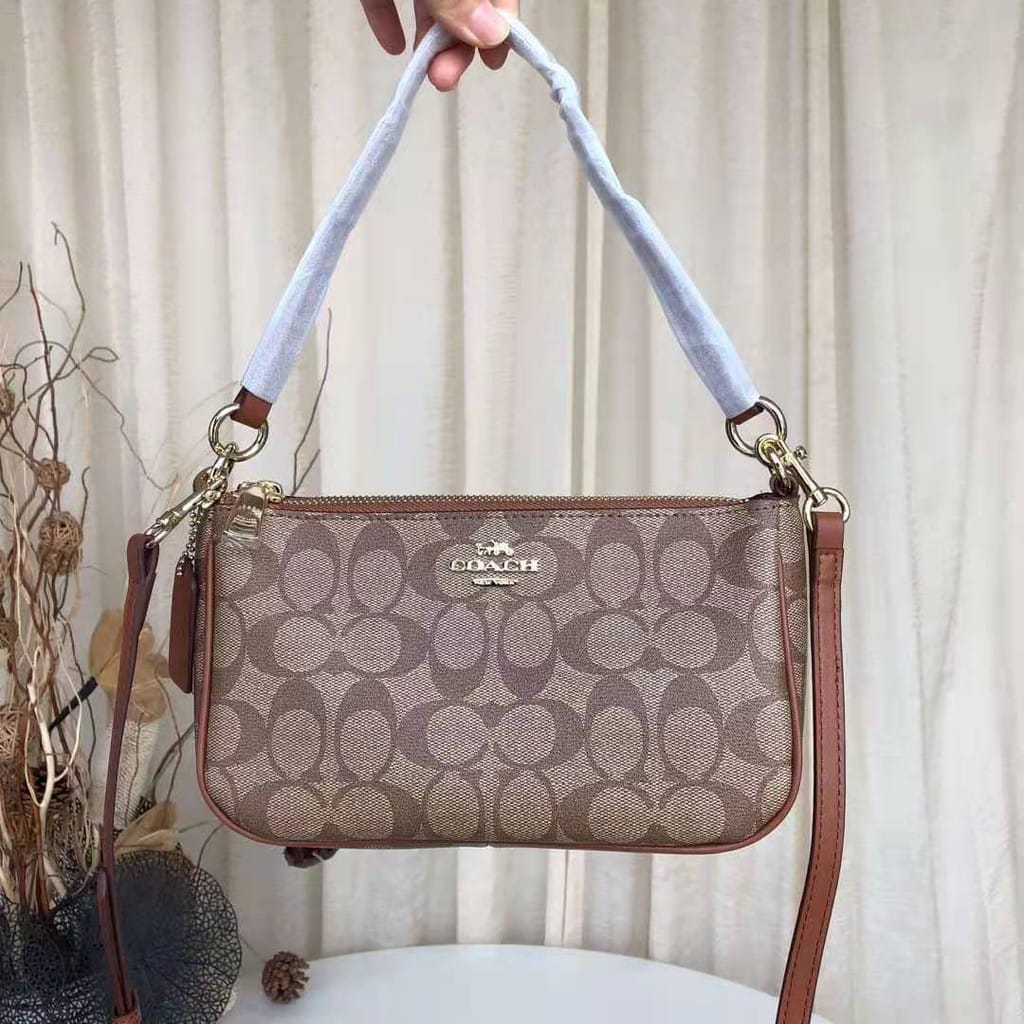 WhatsApp Image 2022-07-18 at 20.22.10 Coach Apricot Tan Shoulder Bag (With Box)