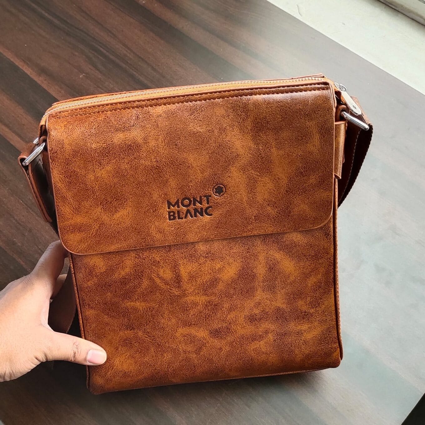 WhatsApp Image 2022-09-07 at 6.37.36 PM Montblanc Brown Messenger Bag