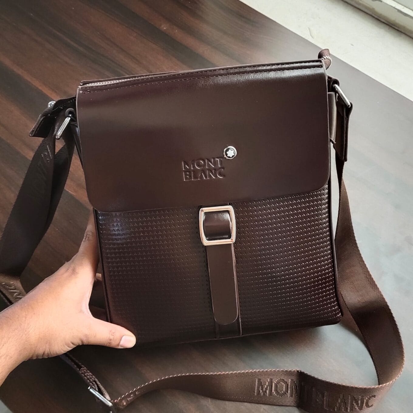 WhatsApp Image 2022-09-07 at 6.38.29 PM Montblanc Coffee Messenger Bag