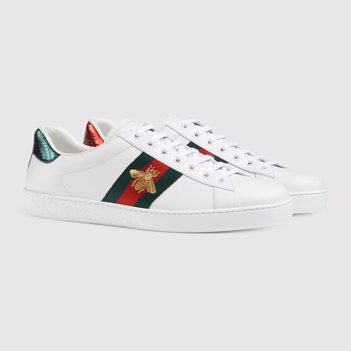 Gucci Bee Premium Quality White Sneaker Unisex Casual Shoes