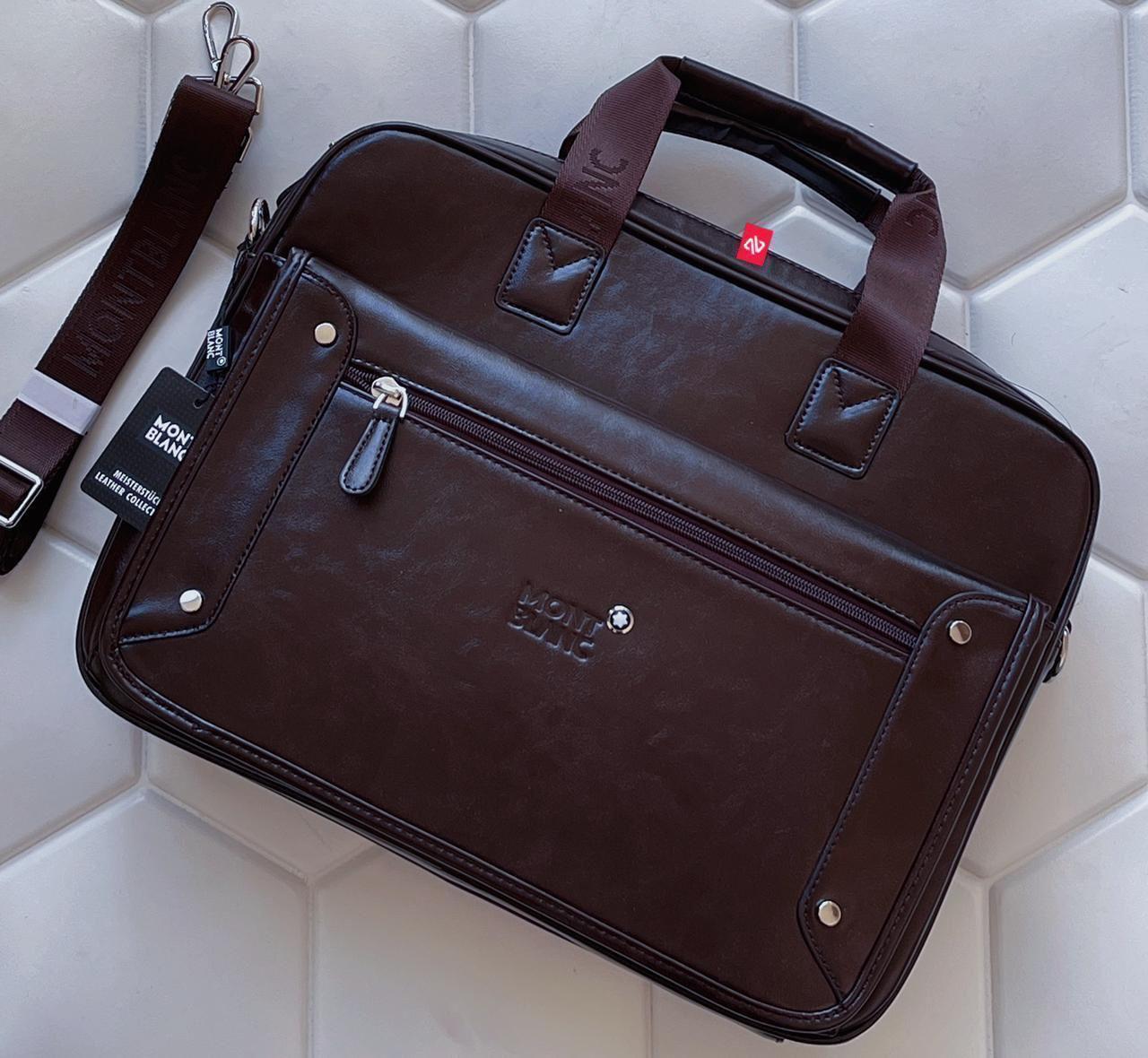 IMG-20230211-WA0015 Mont Blanc Coffee Laptop Bag