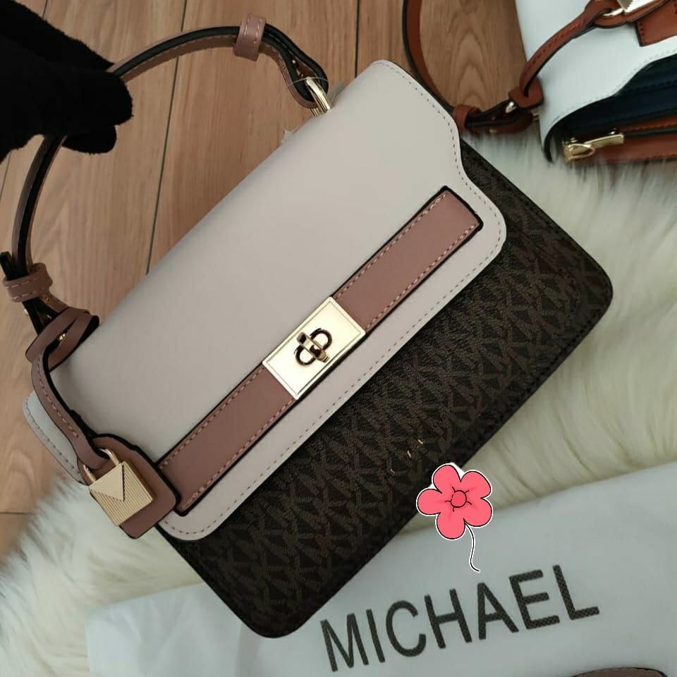 WhatsApp Image 2023-05-03 at 22.15.59 Michael Kors Titiana Coffee Pink Sling Bag