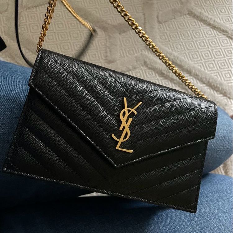 WhatsApp Image 2023-06-25 at 16.06.24 YSL Black Envelop Sling Bag (With Box)