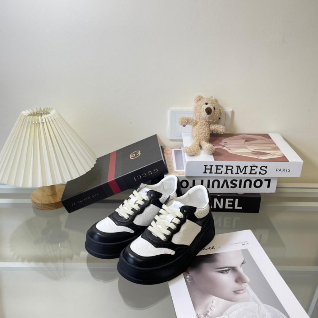 WhatsApp Image 2023-07-31 at 12.40.54 Gucci Gg Embossed Black and White Sneaker for Men