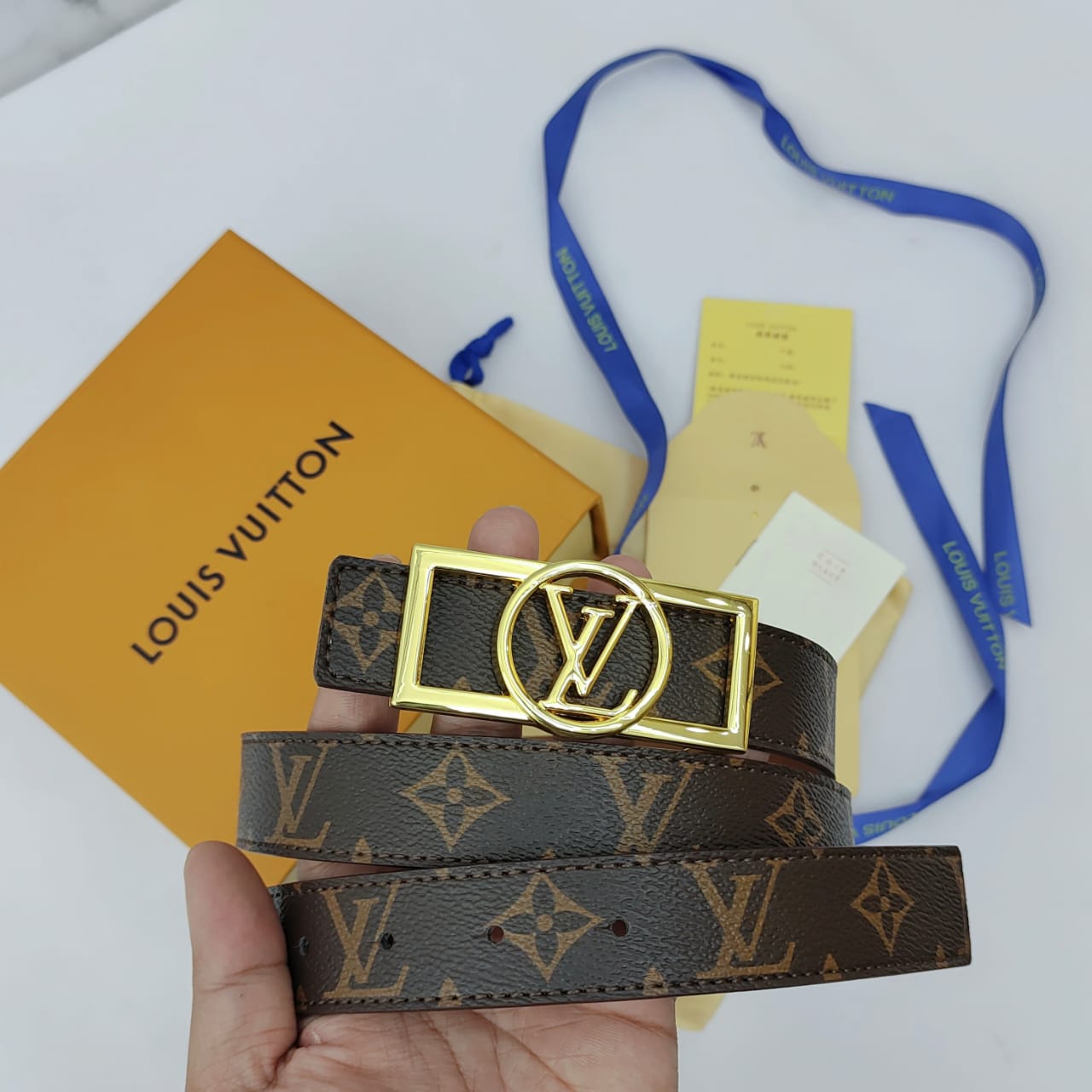 WhatsApp Image 2023-08-18 at 16.32.53 Louis Vuitton Square Logo Unisex Belt