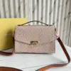 Michael Kors Beige Hendrix Signature Shoulder Bag