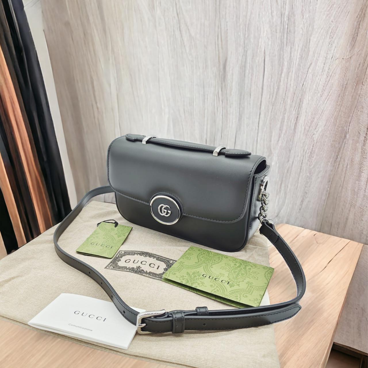 WhatsApp Image 2023-12-16 at 14.27.01_26cb6584 Gucci GG Black Petite Mini Shoulder Bag (With Box)