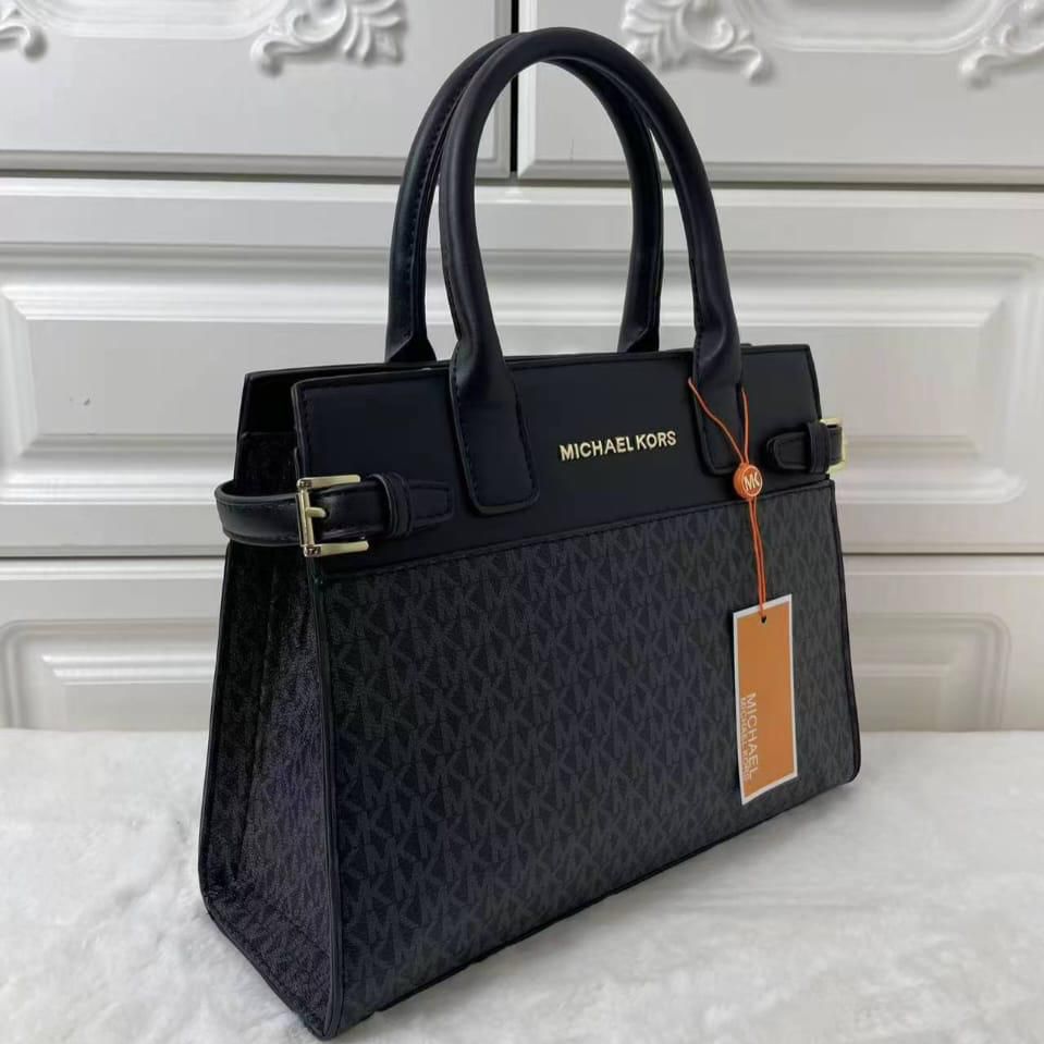 WhatsApp Image 2025-09-15 at 19.50.48 Michael Kors Emilia Signature Black Handbag