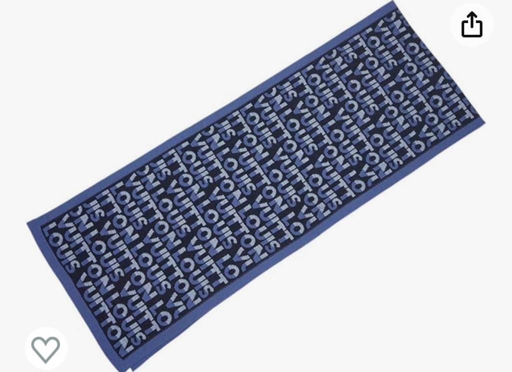 WhatsApp Image 2023-12-29 at 22.34.01_ebbbe2af Louis Vuitton Blue Monogram Unisex Muffler