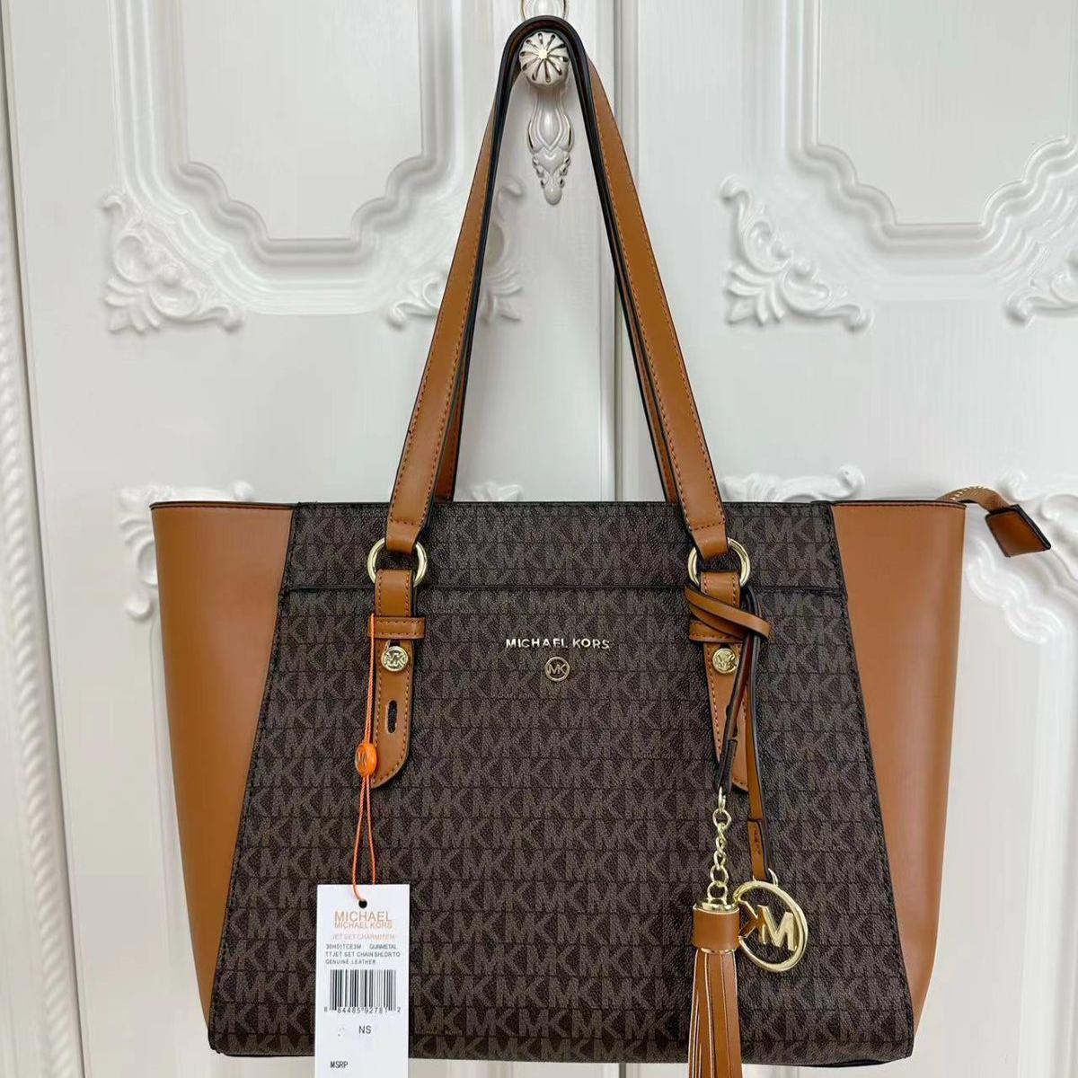 WhatsApp Image 2024-02-17 at 20.08.16_4a15da96 Michael Kors Sullivan Coffee Brown Tote Bag