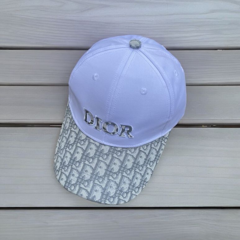 WhatsApp Image 2024-04-26 at 6.55.51 PM Dior White Grey Baseball Cap
