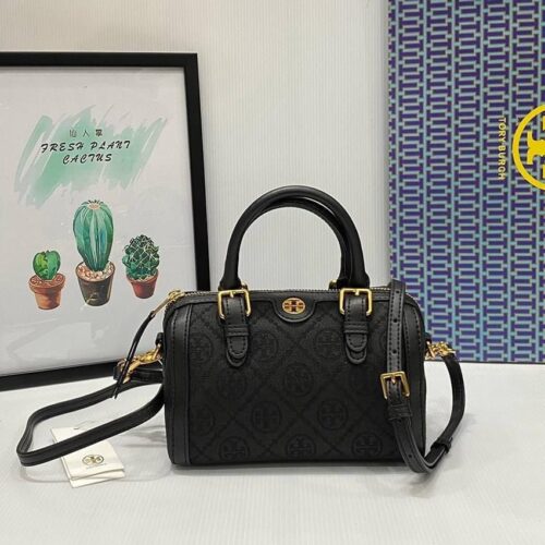 WhatsApp Image 2024-05-14 at 8.29.28 PM Tory Burch Black Mini Speedy Bag (With Box)