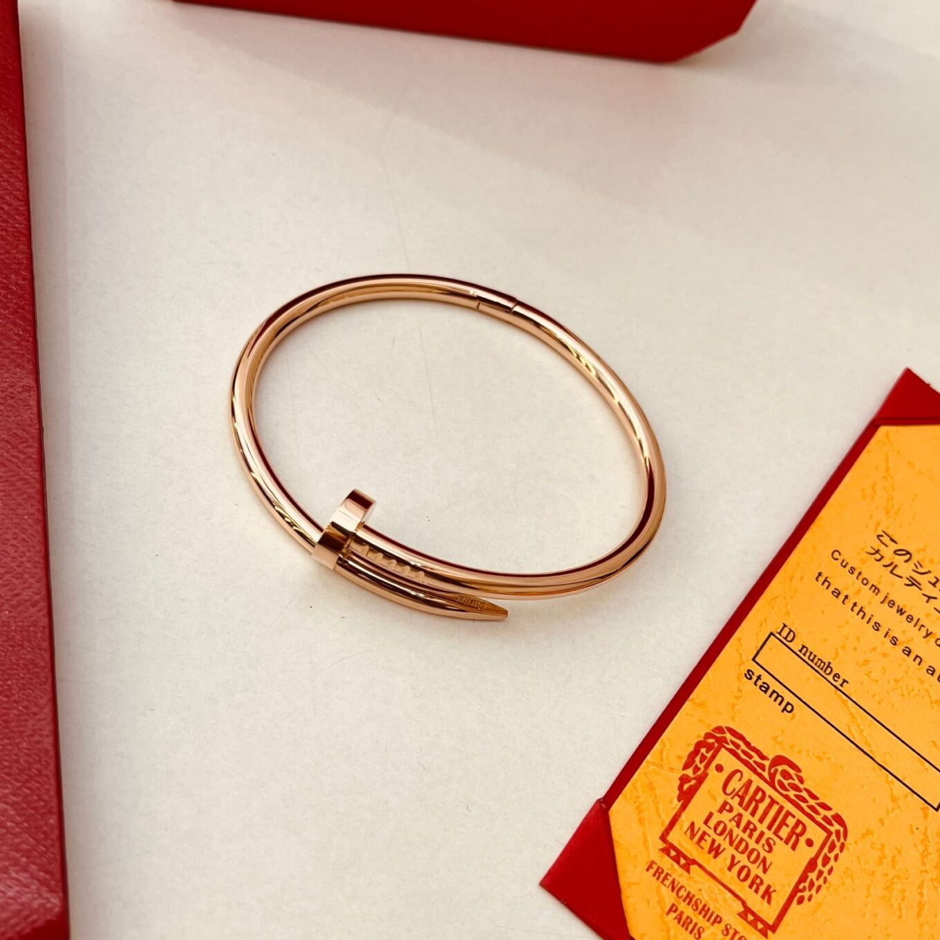 WhatsApp Image 2024-07-08 at 1.18.09 PM Cartier Nail Bangle Rosegold Bracelet