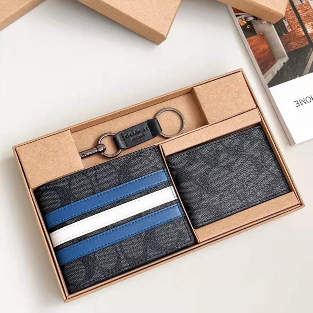 WhatsApp Image 2024-08-09 at 12.43.16 PM Coach Black Strip Premium Men’s Wallet Gift Set