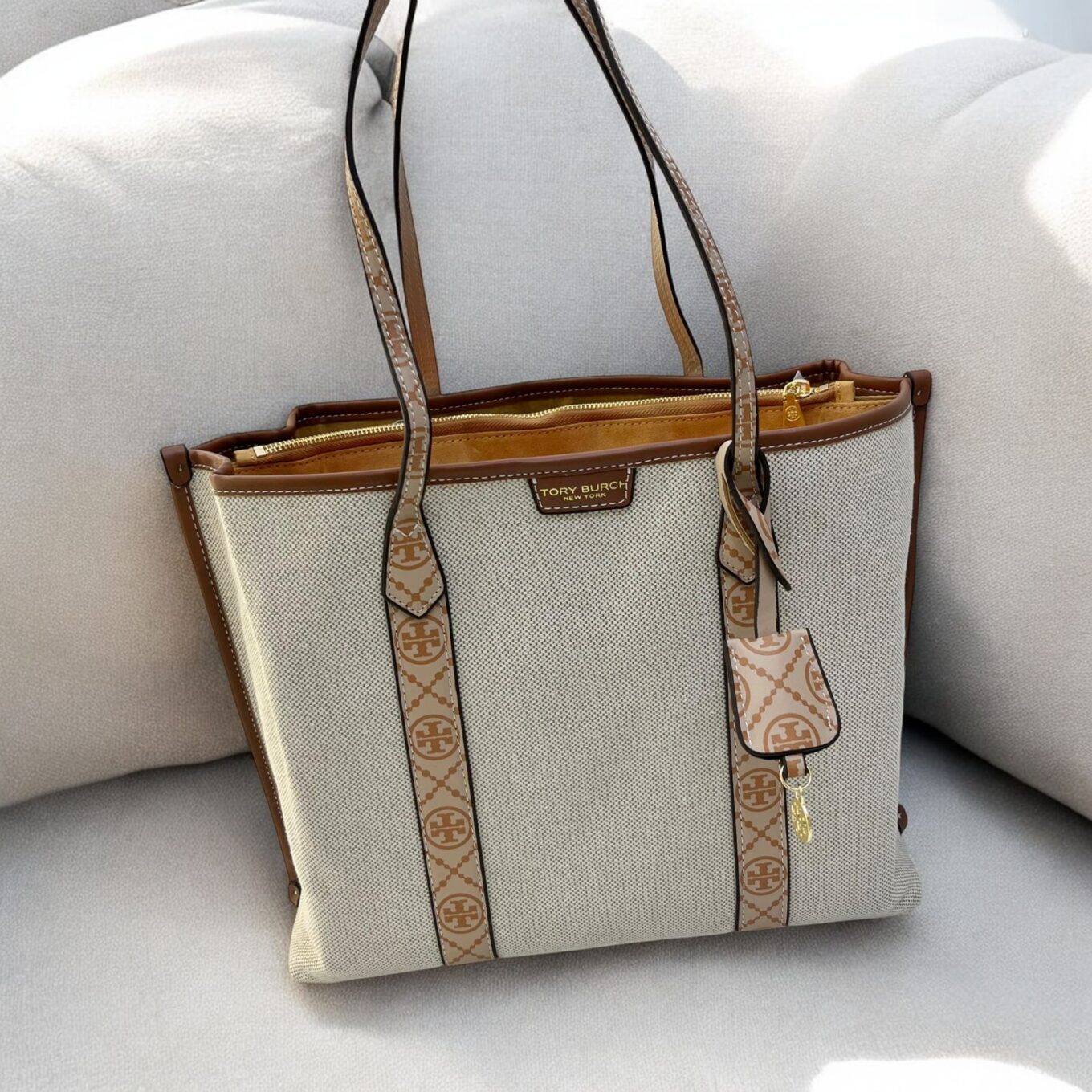 WhatsApp Image 2024-10-18 at 10.01.49 PM Tory Burch Perry Canvas Tote Bag