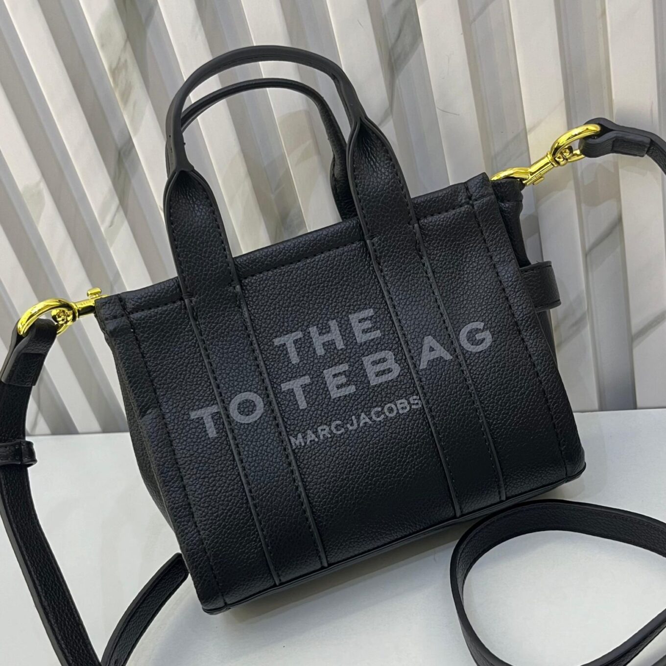 WhatsApp Image 2024-10-18 at 4.07.24 PM Marc Jacobs Black The Mini Tote Bag