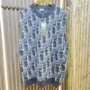 Christian Dior Monogram Knitted Sleeveless Warm Top