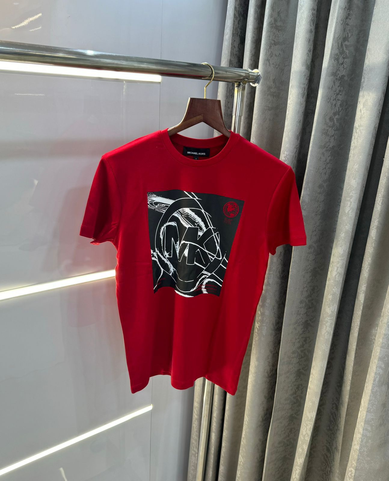 WhatsApp Image 2024-10-29 at 4.50.15 PM Michael Kors Red Men’s T-shirt