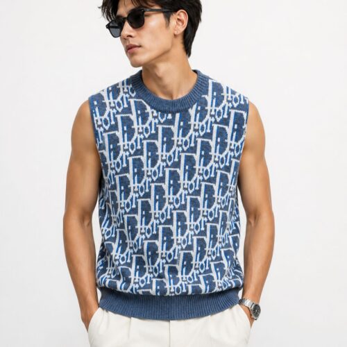 WhatsApp Image 2026-06-04 at 16.38.20 Christian Dior Monogram Knitted Sleeveless Warm Top