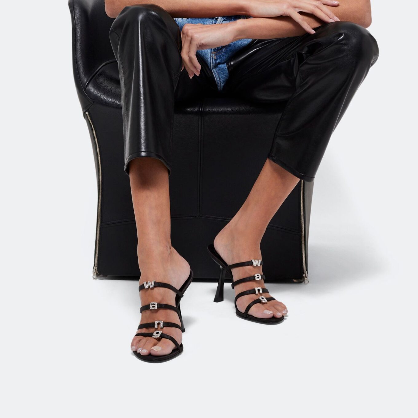 IMG-20250922-WA0036 Alexander Wang Nala Logo Black Heel