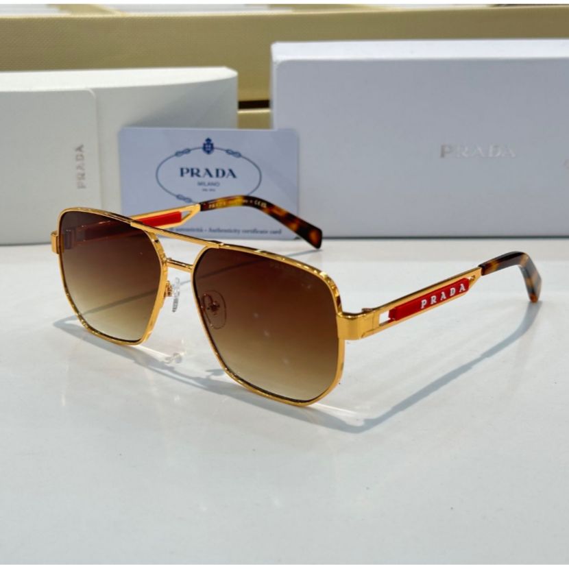 WhatsApp Image 2024-11-15 at 19.01.50 Prada Brown Unisex Premium Sunglass