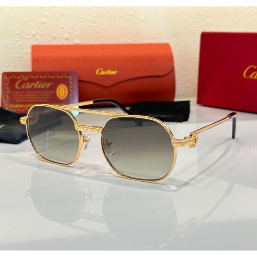 WhatsApp Image 2024-11-15 at 19.06.21 Cartier Tinted Green Unisex Premium Sunglass