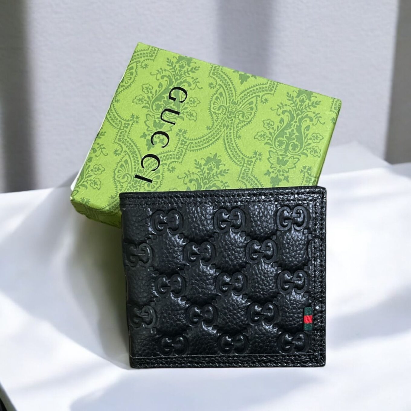 WhatsApp Image 2024-11-22 at 7.19.57 PM Gucci Black Embossed Signature Wallet