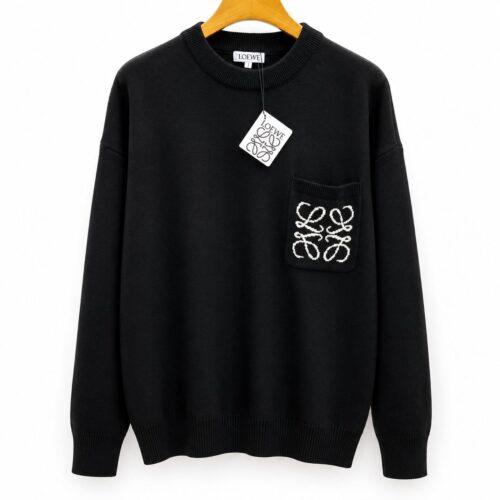 Loewe Black Unisex Warm Sweater