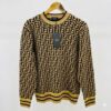 Fendi Monogram Brown Sweater