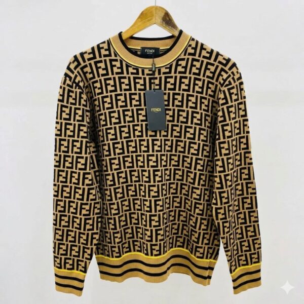 WhatsApp Image 2026-06-04 at 19.08.26 Fendi Monogram Brown Sweater