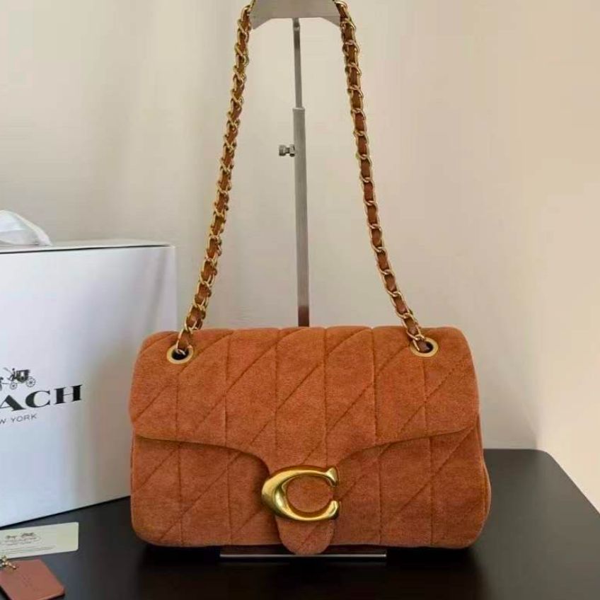 WhatsApp Image 2025-01-14 at 5.12.43 PM Coach Upcrafted Tabby Brown Sling Bag (With Box)
