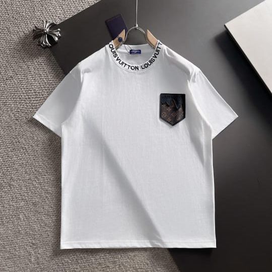WhatsApp Image 2025-01-22 at 5.44.28 PM Louis Vuitton Mono Pocket White Tshirt