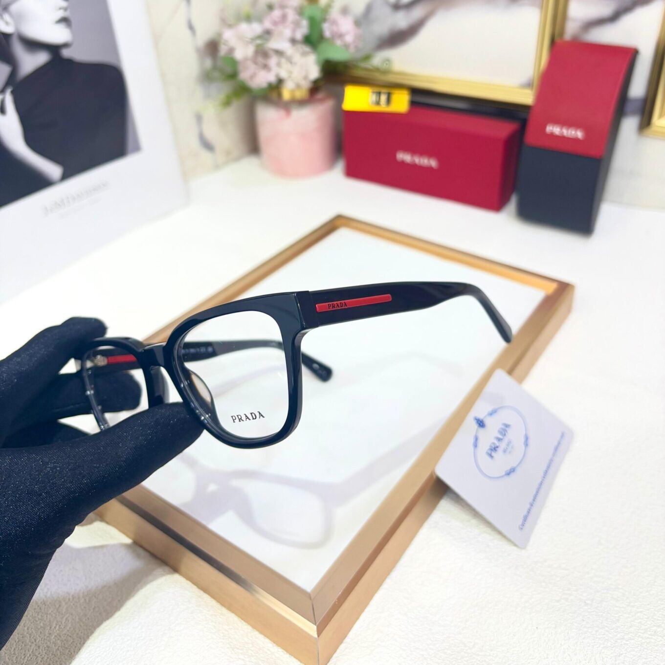 WhatsApp Image 2025-02-14 at 3.16.50 PM (1) Prada Women Optical Frame