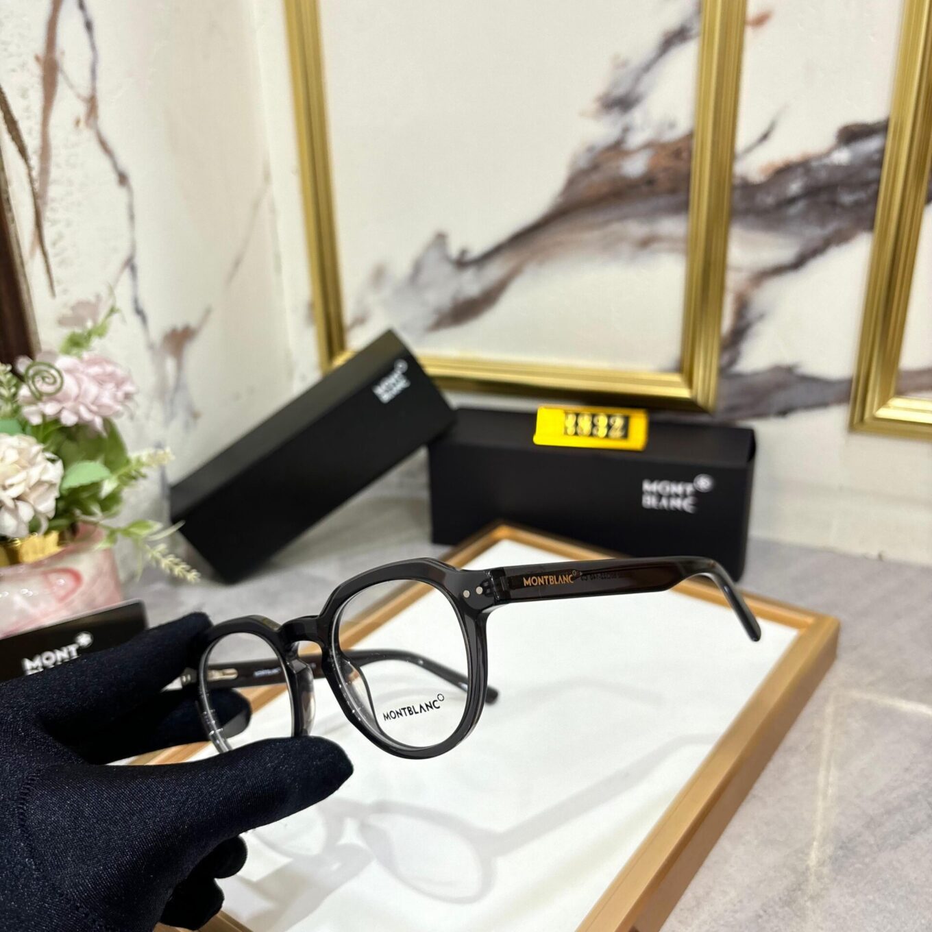 WhatsApp Image 2025-02-14 at 7.06.14 PM (1) Montblanc Unisex Optical Frame