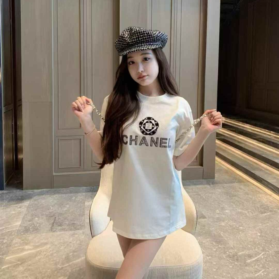 WhatsApp Image 2025-04-04 at 2.08.56 PM Chanel White Monogram T-shirt