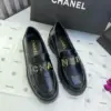 Chanel Black Mocassin Loafer