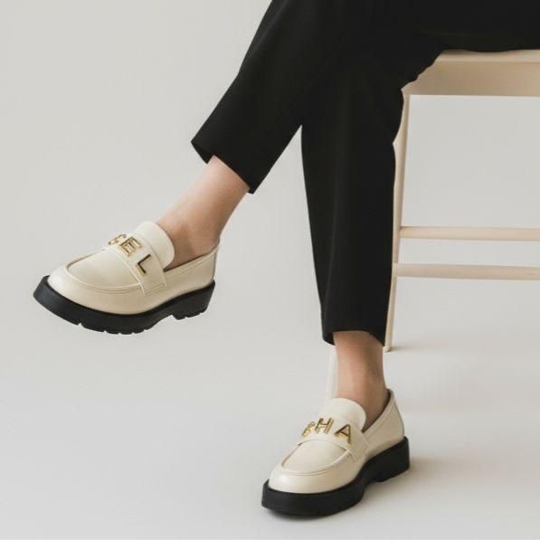 WhatsApp Image 2026-06-03 at 6.32.36 PM (1) Chanel Off White Mocassin Loafer