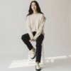 Chanel Off White Mocassin Loafer