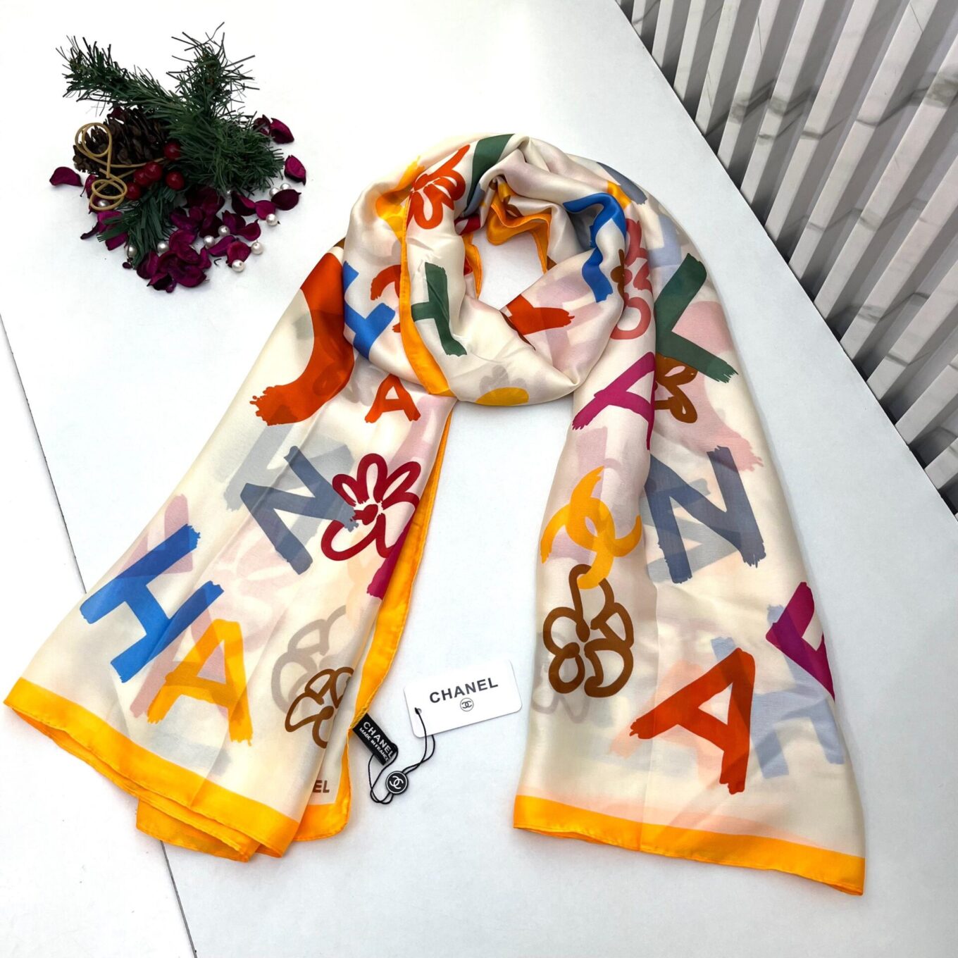 Chanel Silk Stole