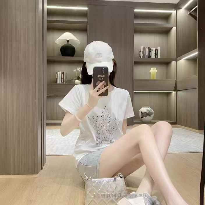 WhatsApp Image 2025-05-03 at 8.10.32 PM (2) Dior Silver Stone White T-shirt