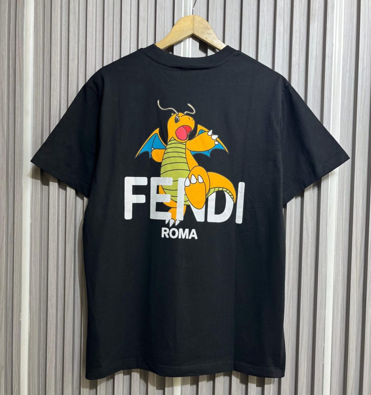 WhatsApp Image 2025-05-10 at 1.55.29 PM Fendi Dragon Black Tshirt For Men