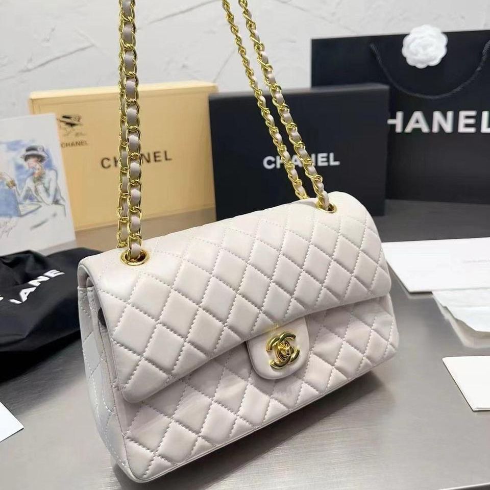 WhatsApp Image 2025-05-12 at 12.46.37 PM Chanel Jumbo White Premium Sling Bag (With Double Box)