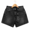Prada Charcol Denim Shorts For Women