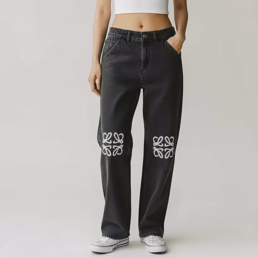 Photoroom_20251203_171926 Loewe Black Relaxed Fit Denim For Women