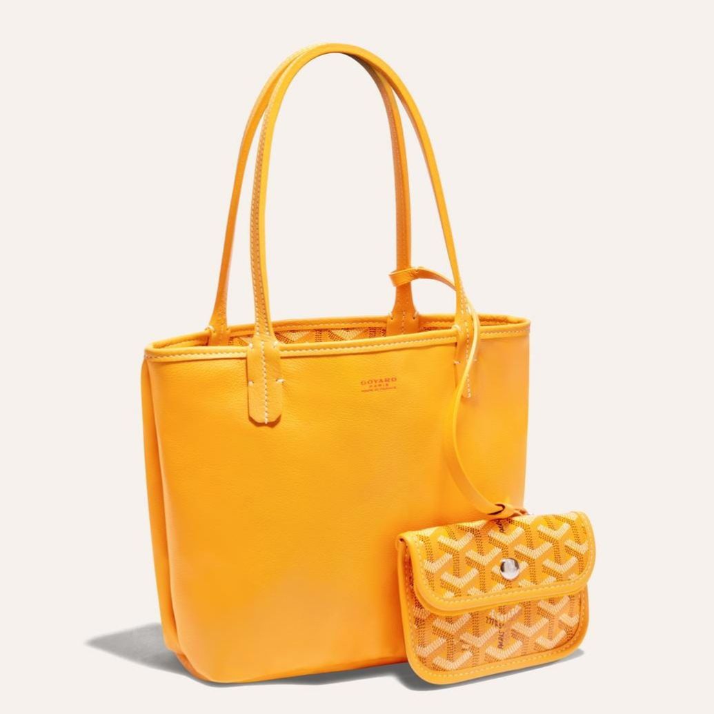 WhatsApp Image 2025-06-04 at 1.32.49 PM (1) Goyard Anjou Mini Inside Out Yellow Tote